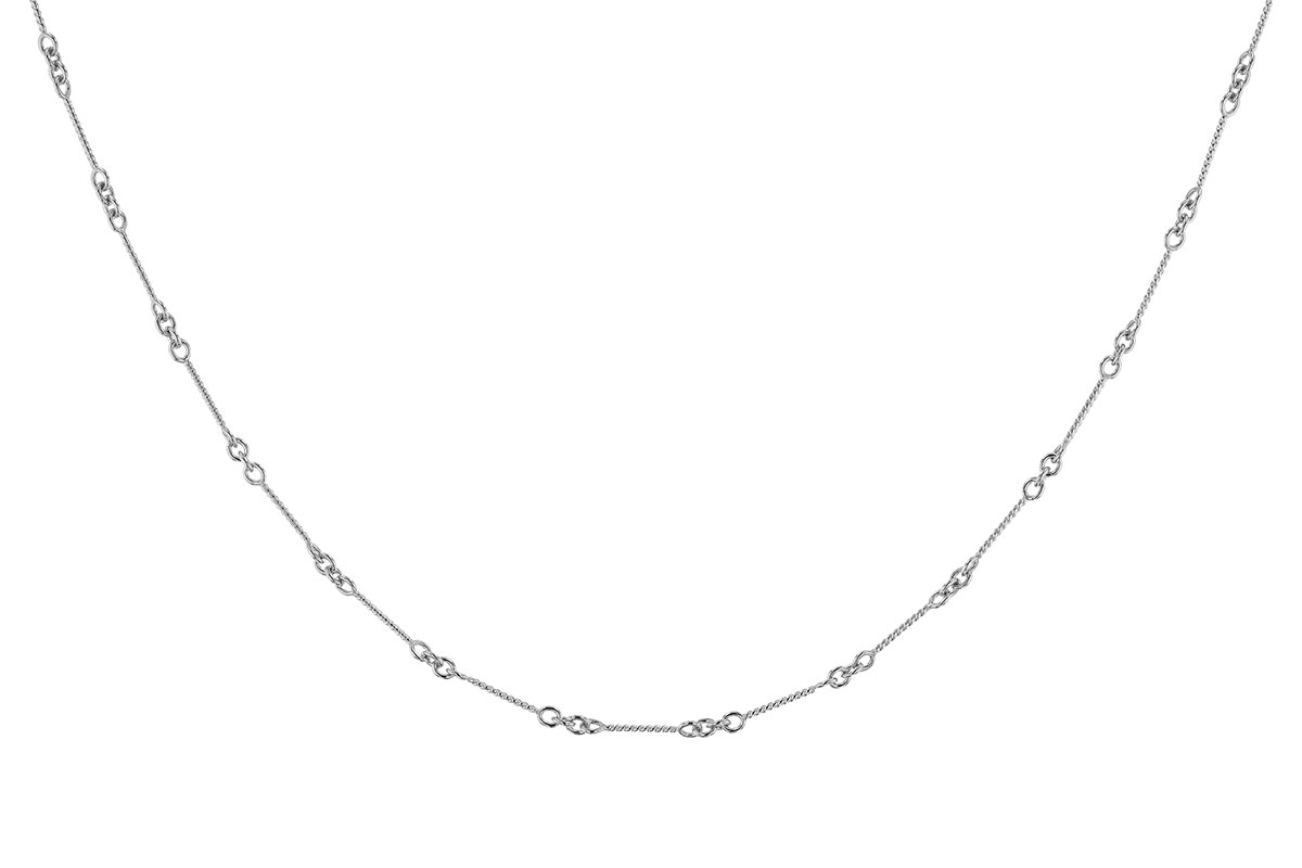 A273-69895: TWIST CHAIN (8IN, 0.8MM, 14KT, LOBSTER CLASP)