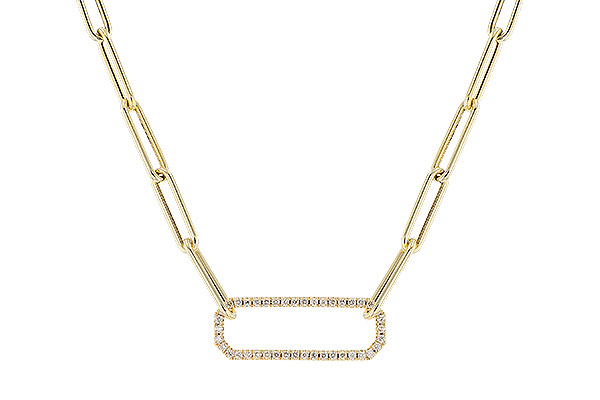 G273-64449: NECKLACE .50 TW (17 INCHES)