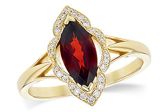 A272-80740: LDS RG 1.25 GARNET 1.36 TGW