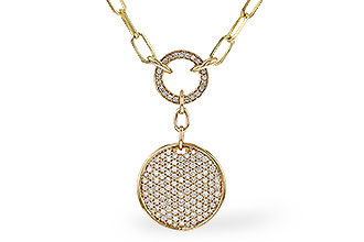 B274-57113: NECKLACE .92 TW (17")
