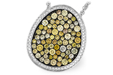 C185-50740: NECK 2.16 MULTI-COLOR DIAS 2.46 TW
