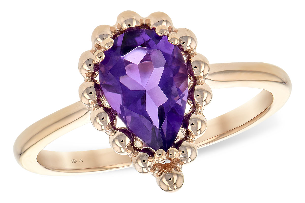 C189-13522: LDS RING 1.06 CT AMETHYST