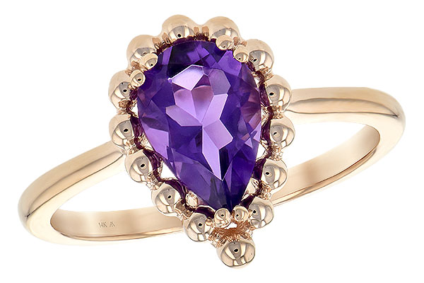 C189-13522: LDS RING 1.06 CT AMETHYST