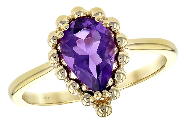 C189-13522: LDS RING 1.06 CT AMETHYST