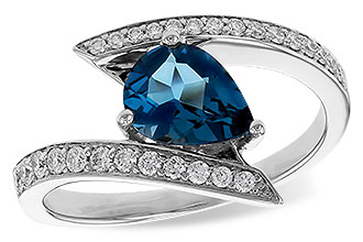 D274-56213: LDS RG 1.04 LONDON BLUE TOPAZ 1.28 TGW (8x6MM)