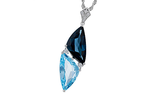 D274-57140: NECK 6.87 BLUE TOPAZ 6.97 TGW