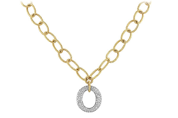 E190-01667: NECKLACE 1.02 TW (17 INCHES)