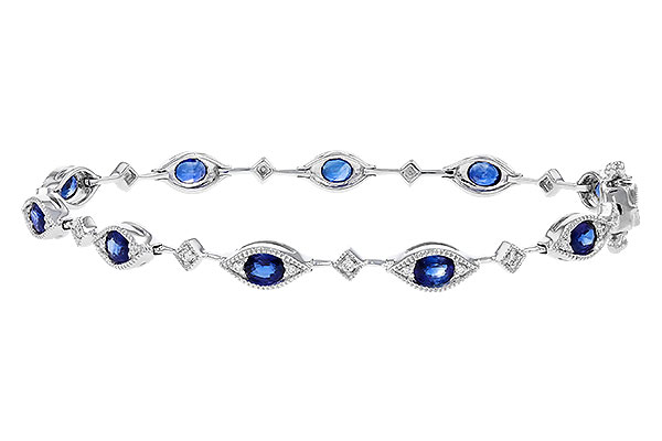 E274-56258: BRACELET 2.31 SAPPHIRE 2.50 TGW (7")