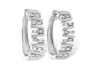 F190-05349: EARR .30 TW BAGUETTE DIAS