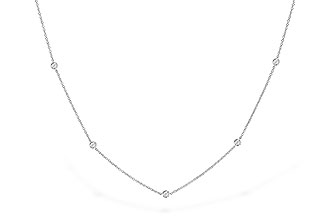 G272-76249: NECK .50 TW 18" 9 STATIONS OF 2 DIA (BOTH SIDES)
