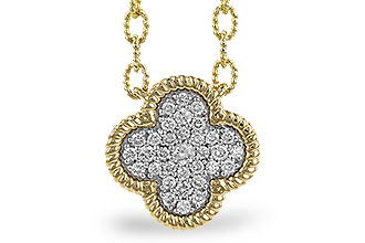 G273-72594: NECKLACE .32 TW (18")