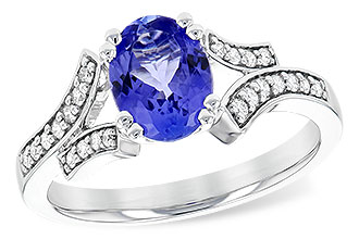 K190-07176: LDS RG 1.15 TANZANITE 1.30 TGW