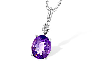 M190-08912: NECK 2.10 AMETHYST 2.13 TGW (10x8MM AMY)