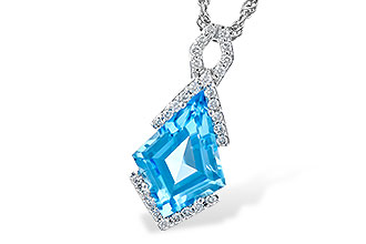 M272-75276: NECK 2.40 BLUE TOPAZ 2.53 TGW